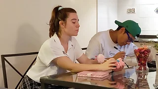 Teenager teaches her Buddy associate with What her Step Pater taught her